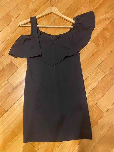 Vestido Negro Marca Salsi