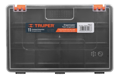 Organizador Truper 11 Compartimentos Cod 10035