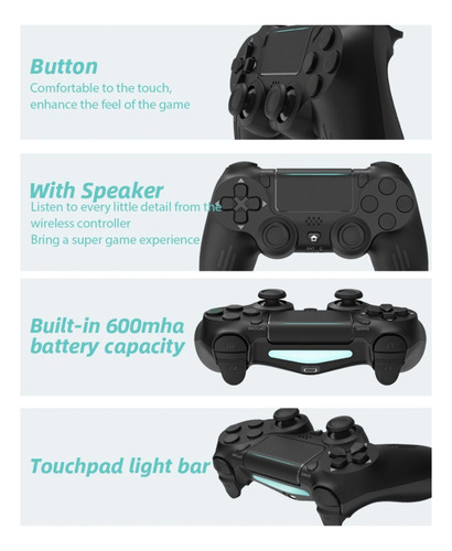 Control Mando Inalámbrico Bluetooth Para Ps4 Y Pc Mod. P02