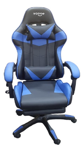 Sillón Escritorio Apoyapies Gamer Ergonómica Reclinable  Mg