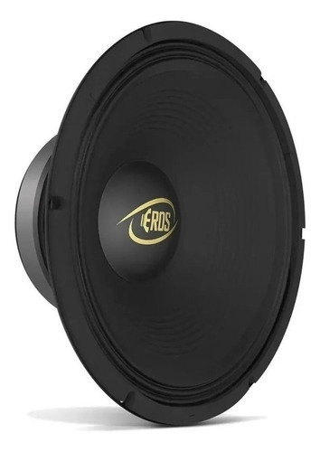 Alto Falante 12 Polegadas Eros 450w 8 Ohms P/ Som Automotivo Cor Preto