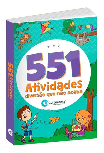 Livro Infantil De Atividades Com 551 Atividades Oferta!!