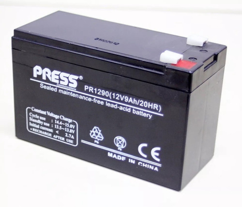 Bateria De Gel Recargable 12 Volt 9 Amp Alarmas Ups Etc