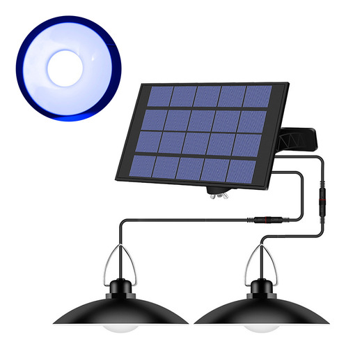 Lámpara Solar Con Sensor De Encendido/apagado Automático Ip6