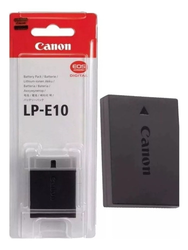 Lp-e10 Para Cameras Eos Rebel T100 T3t4t5t6 + Nota Fiscal