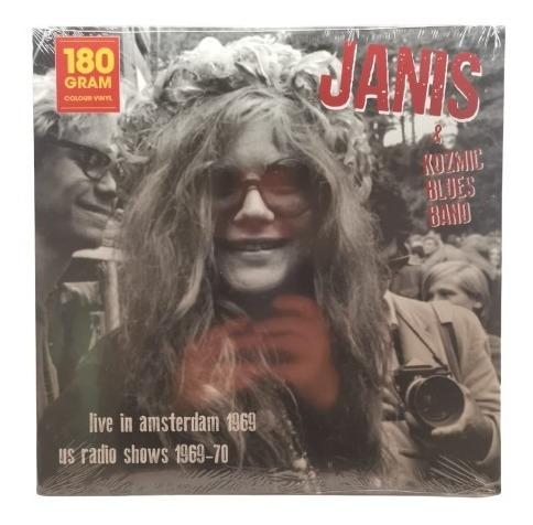 Janis Joplin Live In Amsterdand Vinilo Nuevo Colour Vinyl