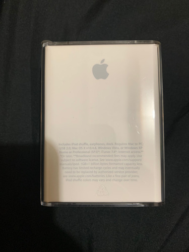 Apple Ipod Shuffle 2da Generación Rosa (1 Gb) Mb812ll/a Rosa (Usado)