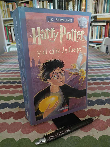 Harry Potter Y El Cáliz De Fuego J.k. Rowling Salamandra 635