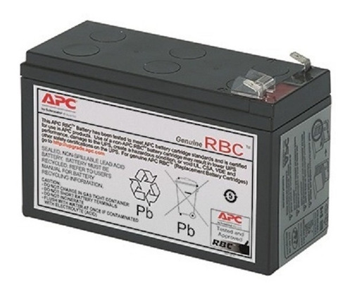 Batería De Reemplazo Para No Break Apc Apcrbc154 12 V