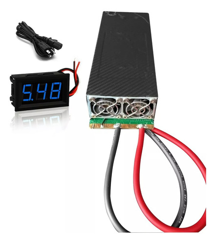 Fuente Conmutada 12v 70amp Ideal Para Car Audio + Voltimetro