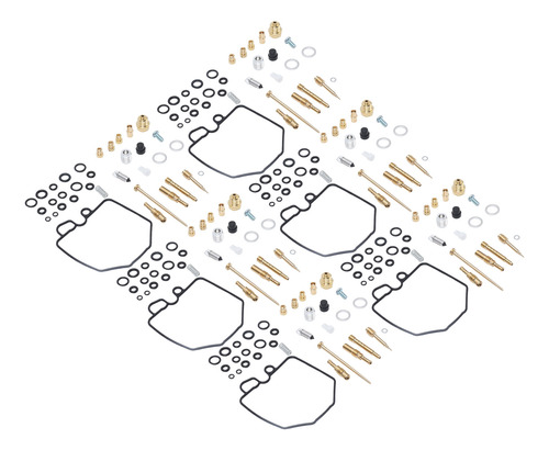 Kit De Reparación De Carburadores Para Motocicletas, 6 Juego