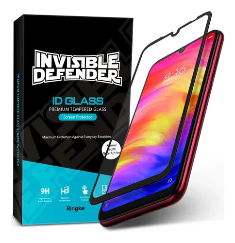 Vidrio Templado Para Redmi Note 7 & 7 Pro Ringke Full Cover
