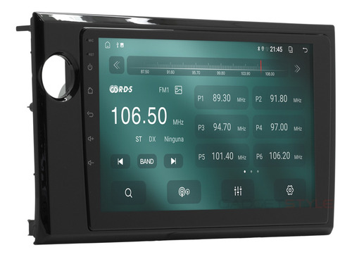 Estereo Honda Brv 2018 A 2021 Carplay Android 2 32gb Br-v Color Negro