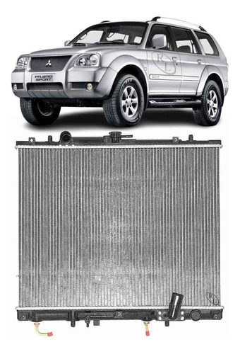 Radiador Pajero 2.5 2.8 Diesel 1999 2000 2001 2002 A 2010