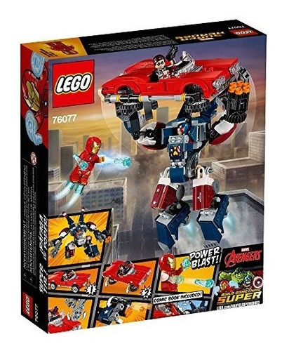 Lego Marvel Super Heroes Iron Man 76077 - Envío Gratis