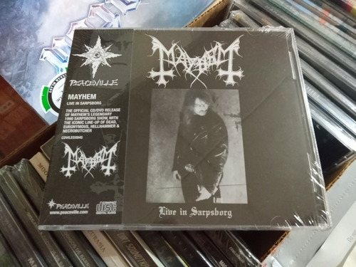Imagen 1 de 3 de Mayhem - Live In Sarpsborg Cd+dvd