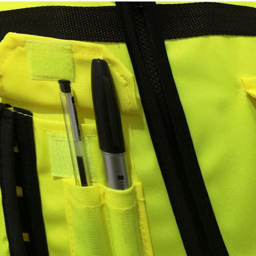Nya Seguridad De Cremallera Frontal De Alta L 170 Amarillo