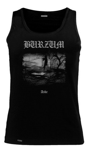 Camiseta Esqueleto Burzum Aske Banda Rock Metal Sbo