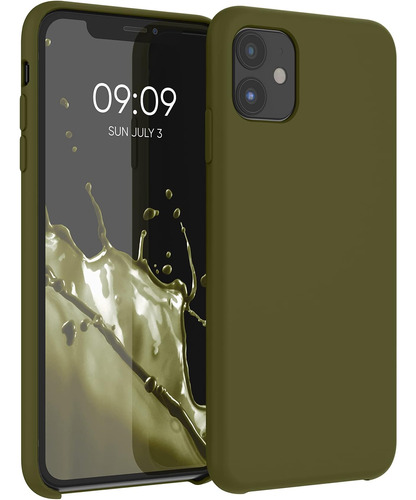 Funda Kwmobile Para iPhone 11-oliva Oscuro