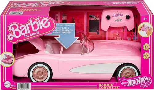 Hot Wheels - Carro Da Barbie Filme - Com Controle Remoto