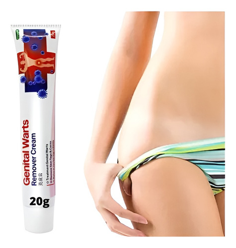 1x Creme P/ Acabar C/ Verruga Partes Íntimas Coceiras | Hpv