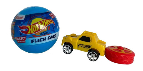 Hot Wheels - Pack X5 Pelotas 1 Auto Mini + 1 Llave - Hw008