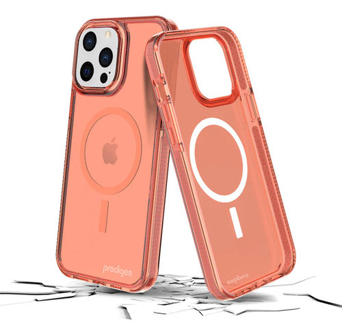 Funda Prodigee Safetee Neo Magsafe Para iPhone 13 Pro Color Rosa