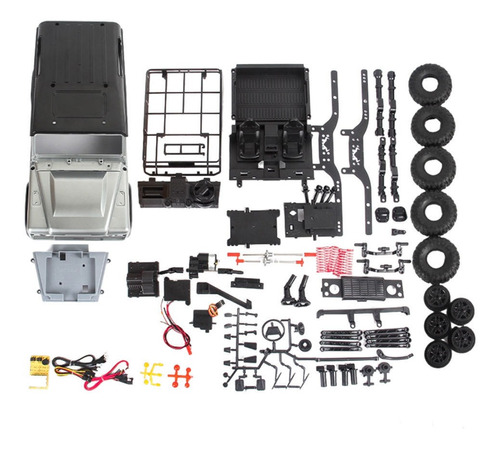 Kit De Maqueta Mn99s A Escala 1:12 Versión Todoterreno De Al