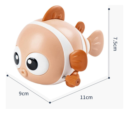 Juguete Para Bañera De Peces Windup, Juegos De Marrón