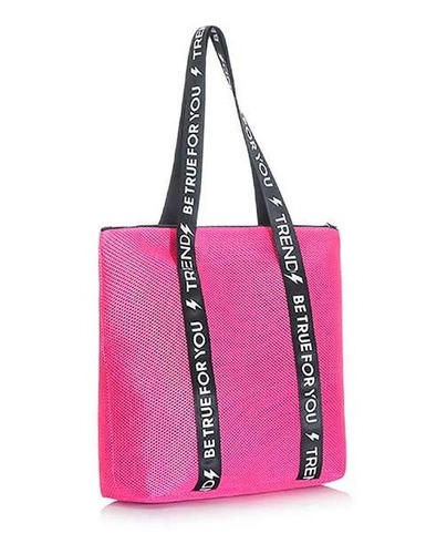 Bolso De Mano Mujer Lona Urbano Viaje  Playero Gimnasio Gym 