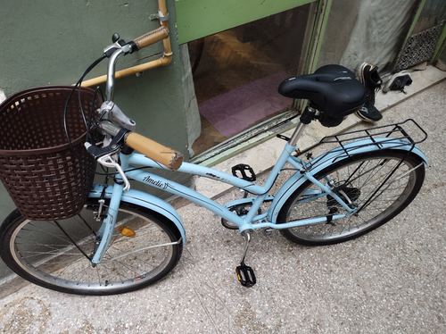 Bicicleta Olmo, Amelie,rodado 26 , Celeste,