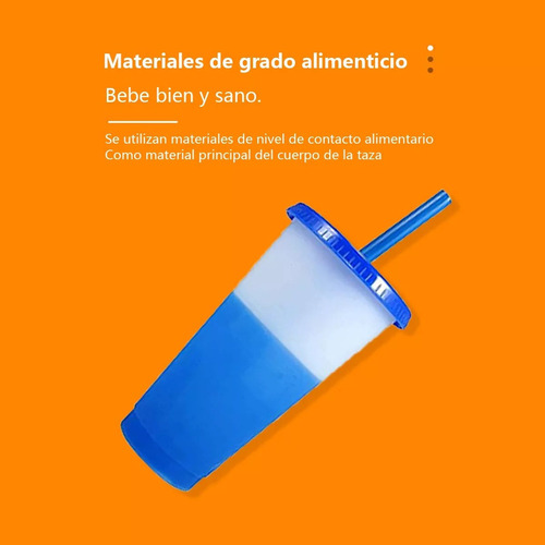 Vasos Mágicos De 700ml Que Cambian De Color, 10 Piezas