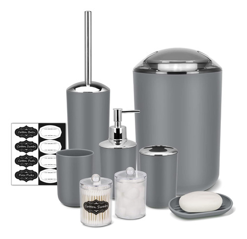Set Accesorios De Baño Imavo Grey1