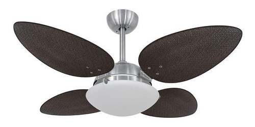 Ventilador De Teto Volare Vd300 Palmae 4 Pás Tabaco 110v