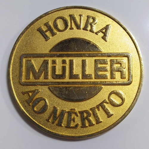 Medalha De Honra Ao Mérito - Muller