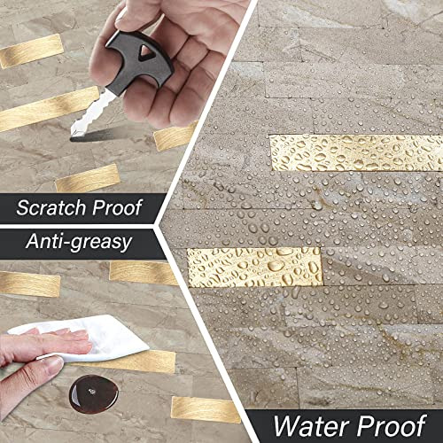 10 Hojas De Azulejos De Pared Autoadhesivos Forma De Su...