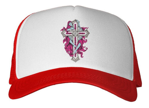 Gorra Mujer Abrazada A La Cruz M2