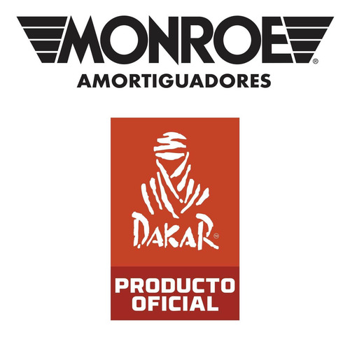 Imagen 3 de 6 de Kit 4 Amortiguadores Monroe Dakar Ranger 13/19