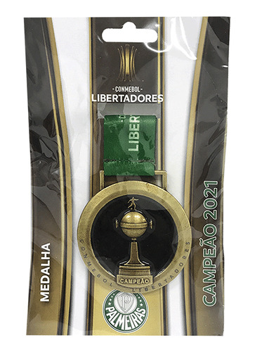 Medalha De Campeão Libertadores Palmeiras 2021