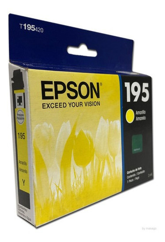 Epson Tinta Amarilla T195420  Para Xp201