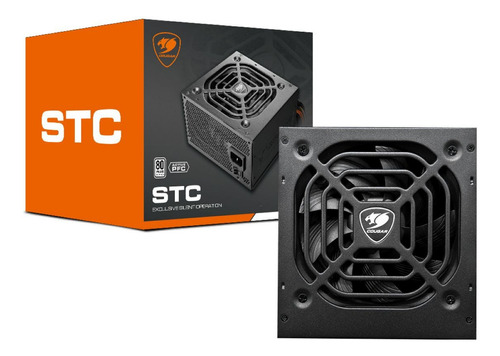 Fuente Gamer Cougar 500w Xtc500 80 Plus Diginet Color Negro