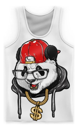 Chaleco Casual Estampado En 3d Hip Hop Panda