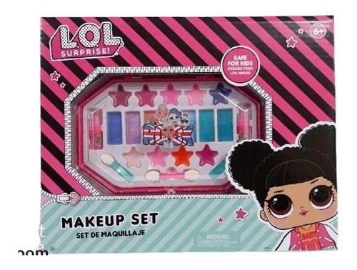 Juego De Maquillaje Infantil Lol Makeup Set Original 