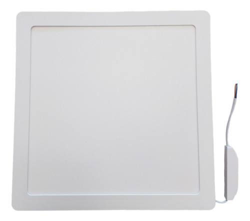 Embutido Cuadrado Blanco 24w Blacklight Ble255 Lucciola