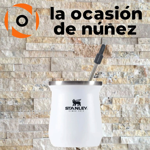 Imagen 4 de 7 de Mate Stanley + Bombilla Spring Acero Inoxidable Termico