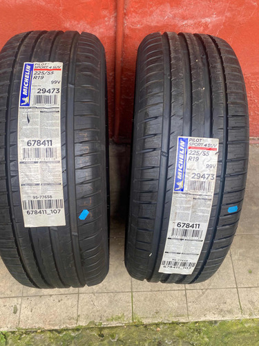 Llanta Kit 2 225/55r19 Michelin Pilot Sport 4 Suv