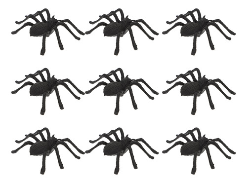 Realistic Bugs Para Halloween, Falsa Araña Negra, 30 Unidade