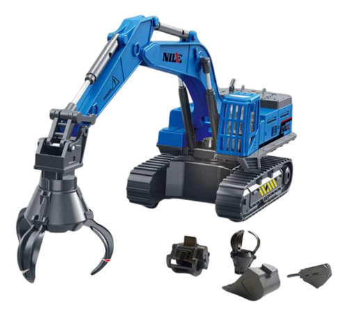 Vehículos De Construcción, Juguete De Ingeniería, Azul