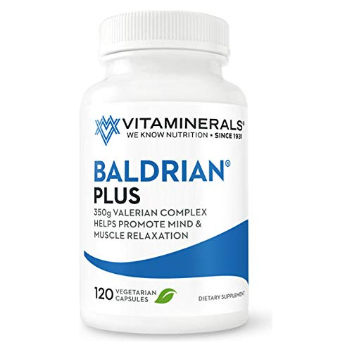 Vitaminerals 33+ Baldrian Plus Natural Relajante Extracto De