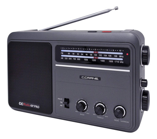 C. Crane Ccradio - Ep Pro Am Fm - Radio Analgica Porttil Con